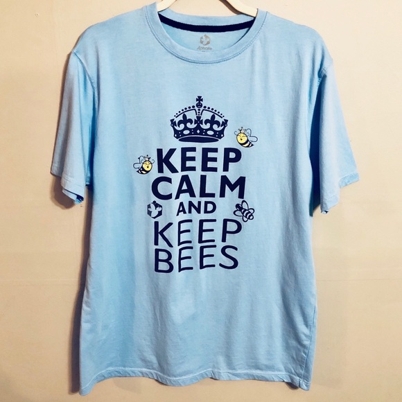 Keep Calm and Keep Bees Unisex Tee - Picture 6 of 6